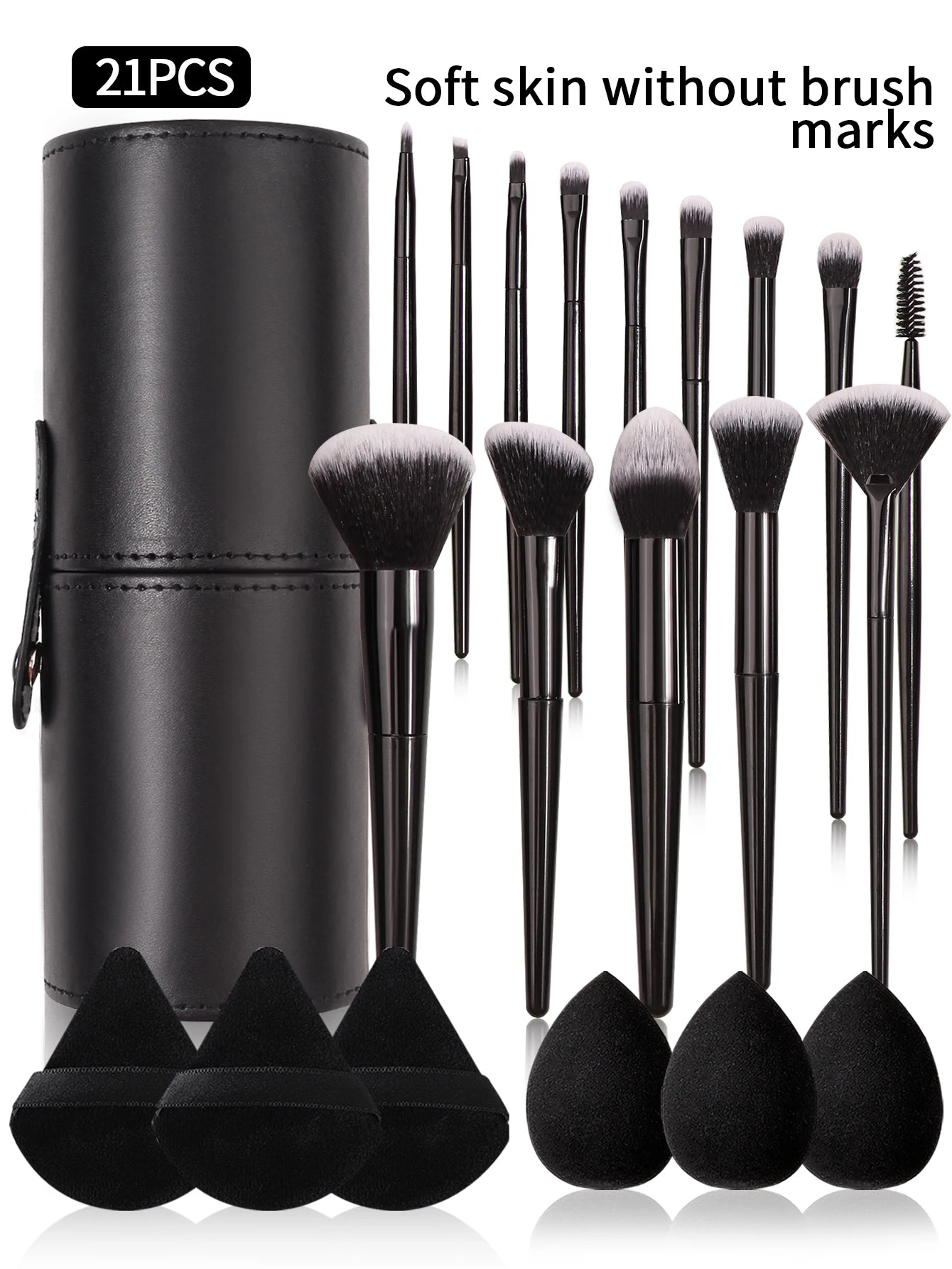 Professional 21 piece Super soft Brush Set