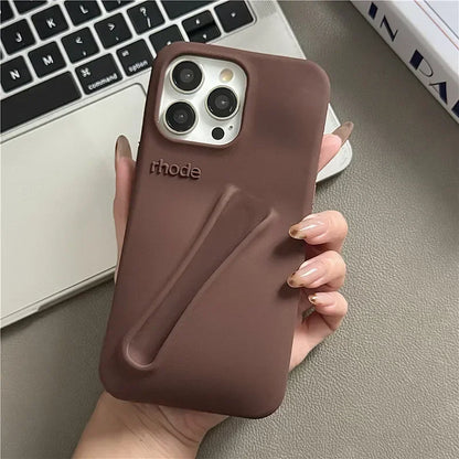Brand Soft Silicone Case for IPhone17 16 15 14 13 12 11 Pro Max Plus Air Lipstick Portable Phone Case Without Lip Gloss and Box